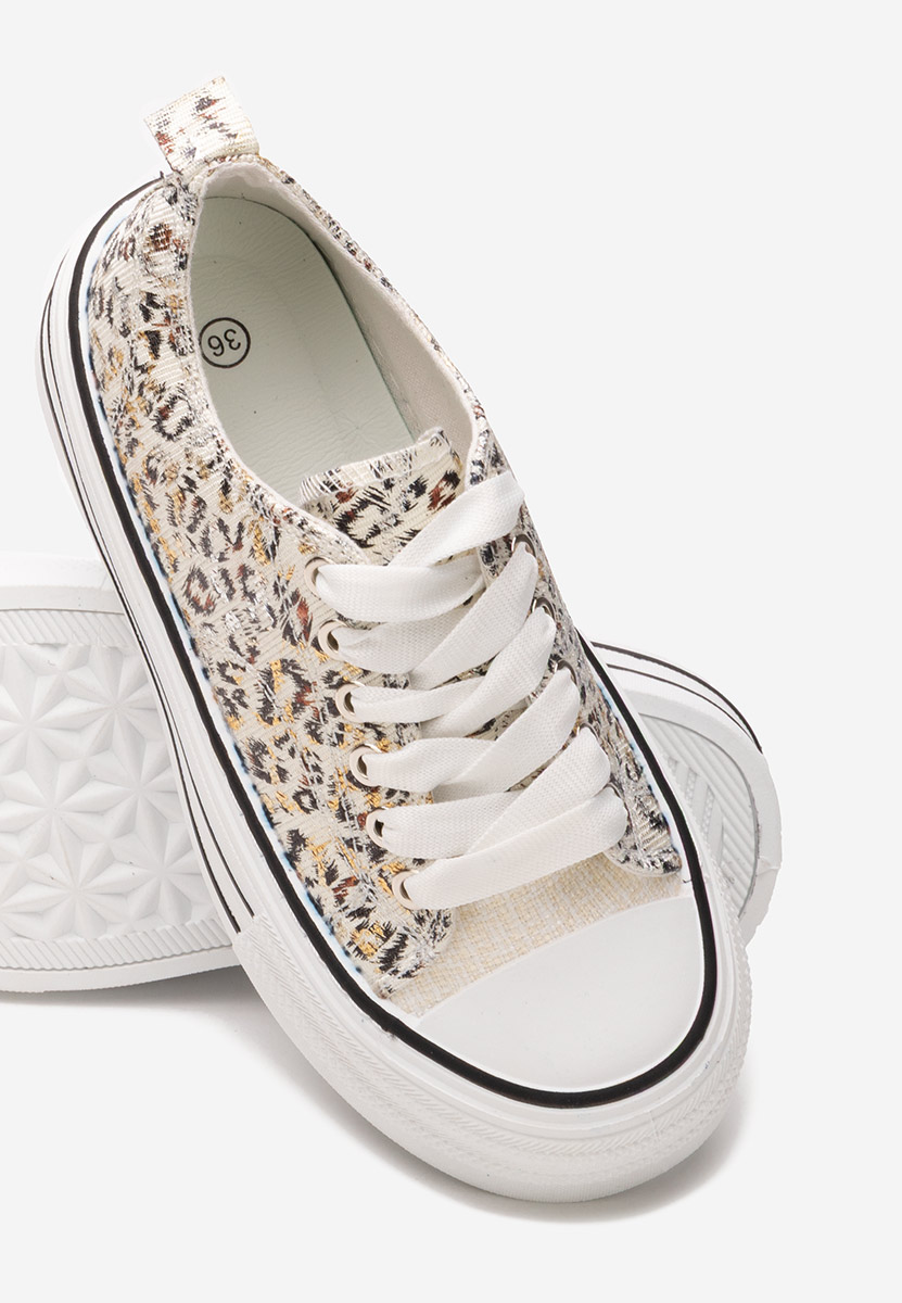 Γυναικεία πανινα πλατφόρμες Nedra animal print