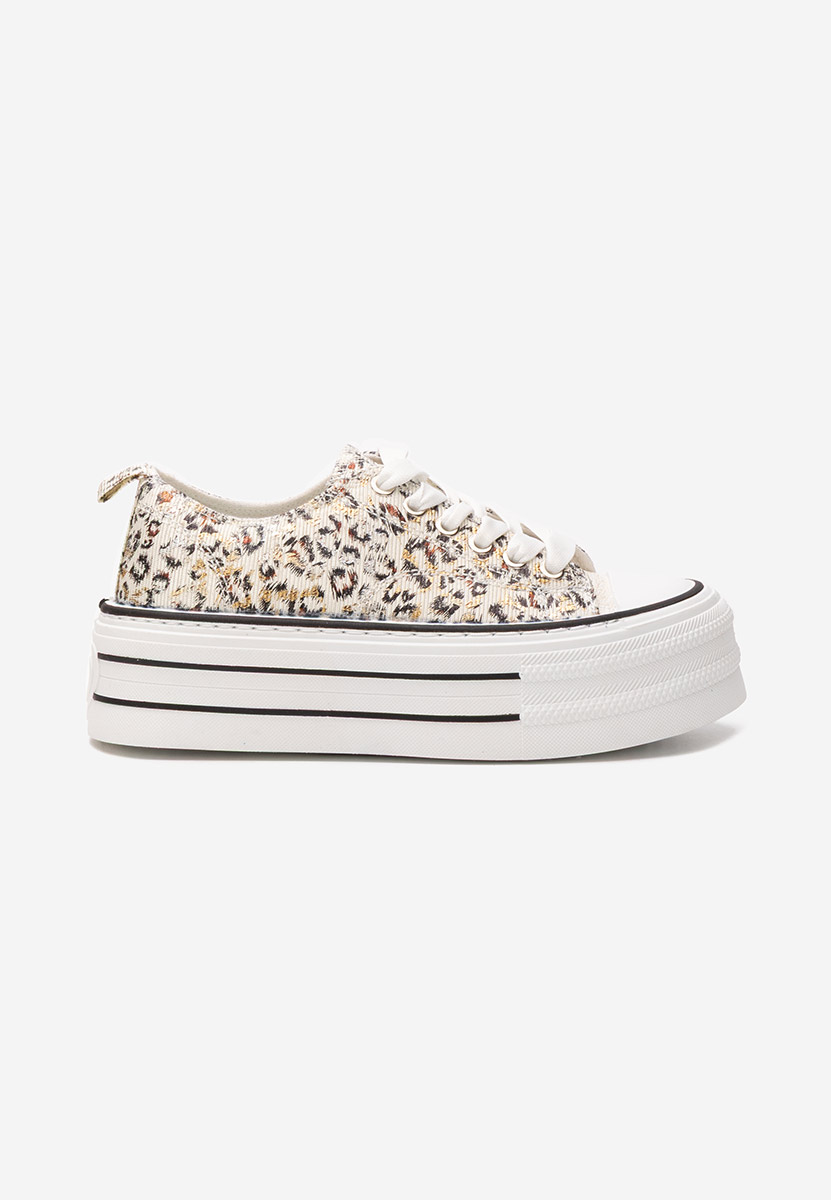Γυναικεία πανινα πλατφόρμες Nedra animal print