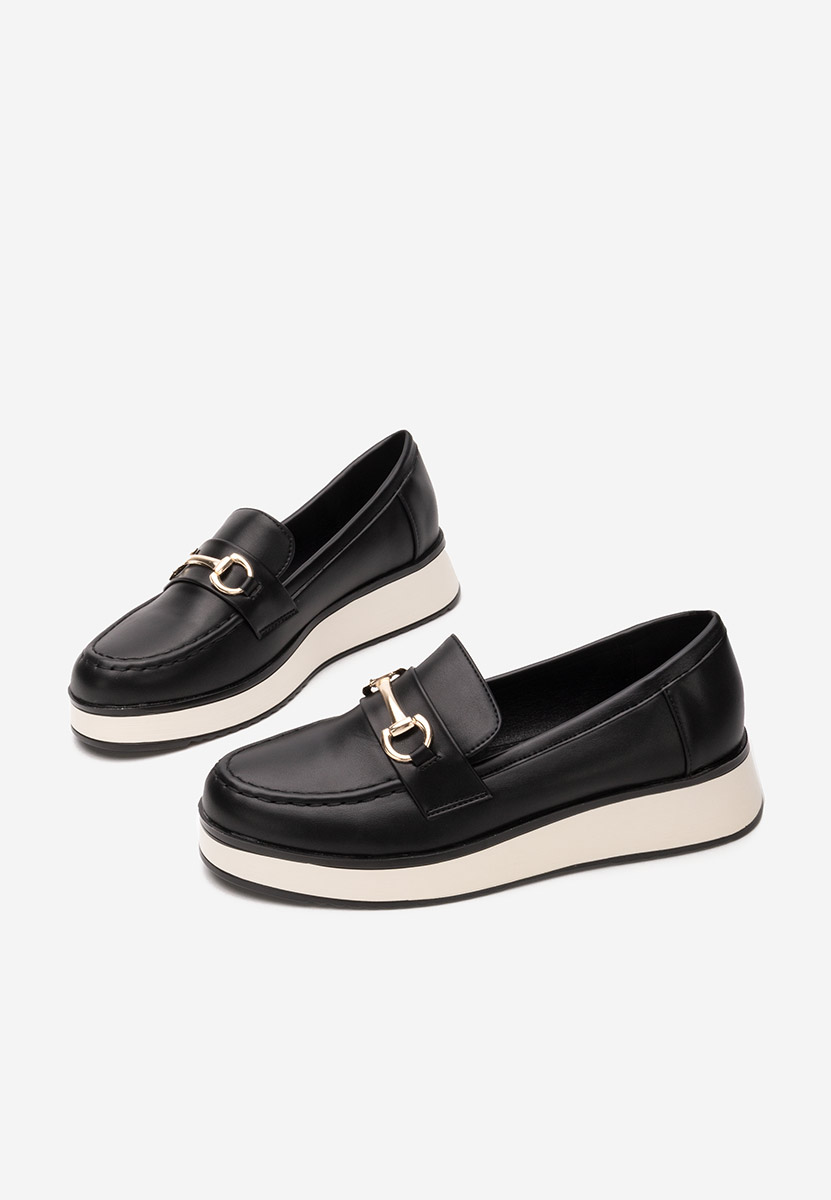 Loafers γυναικεια Dianna μαύρα