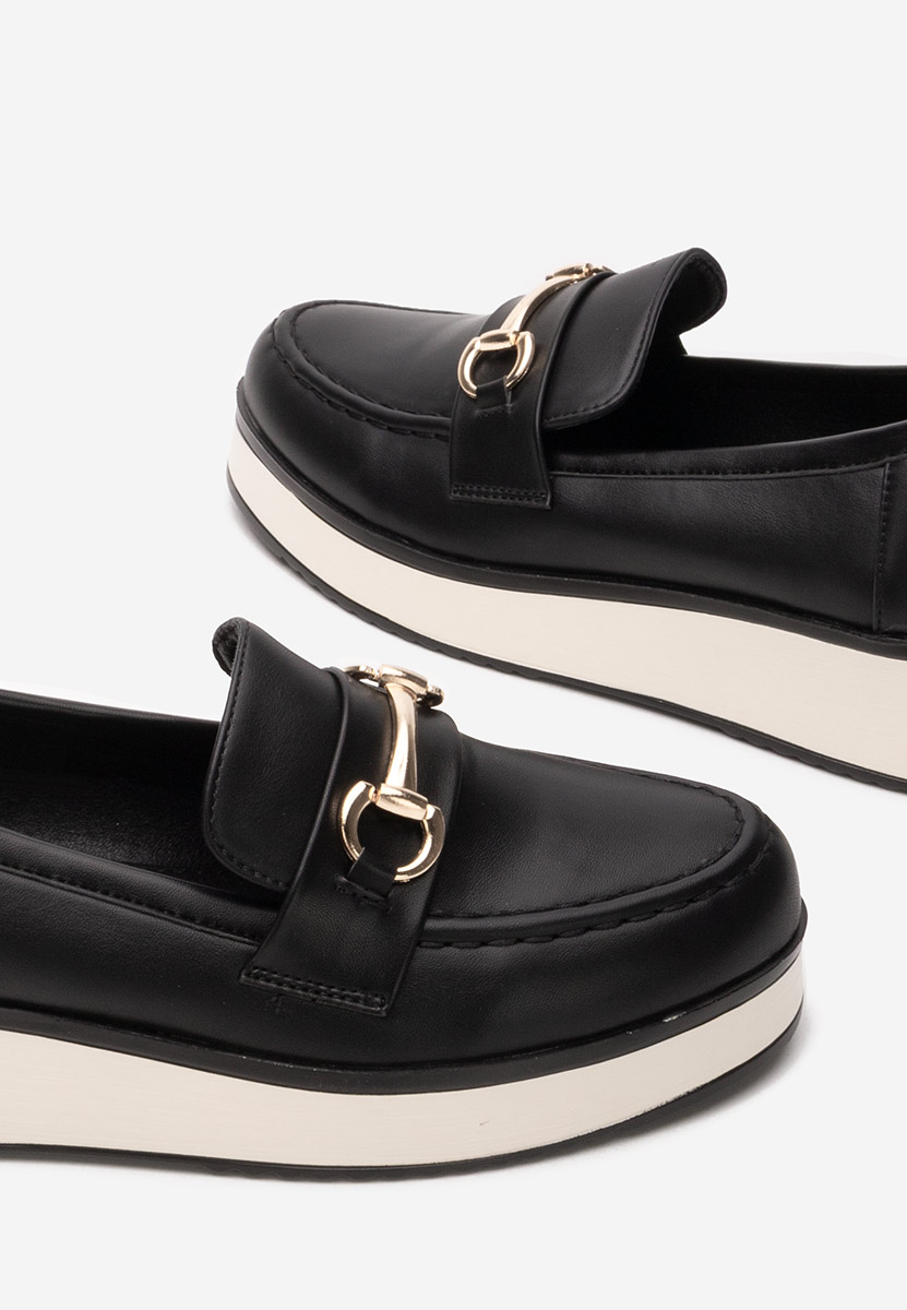 Loafers γυναικεια Dianna μαύρα