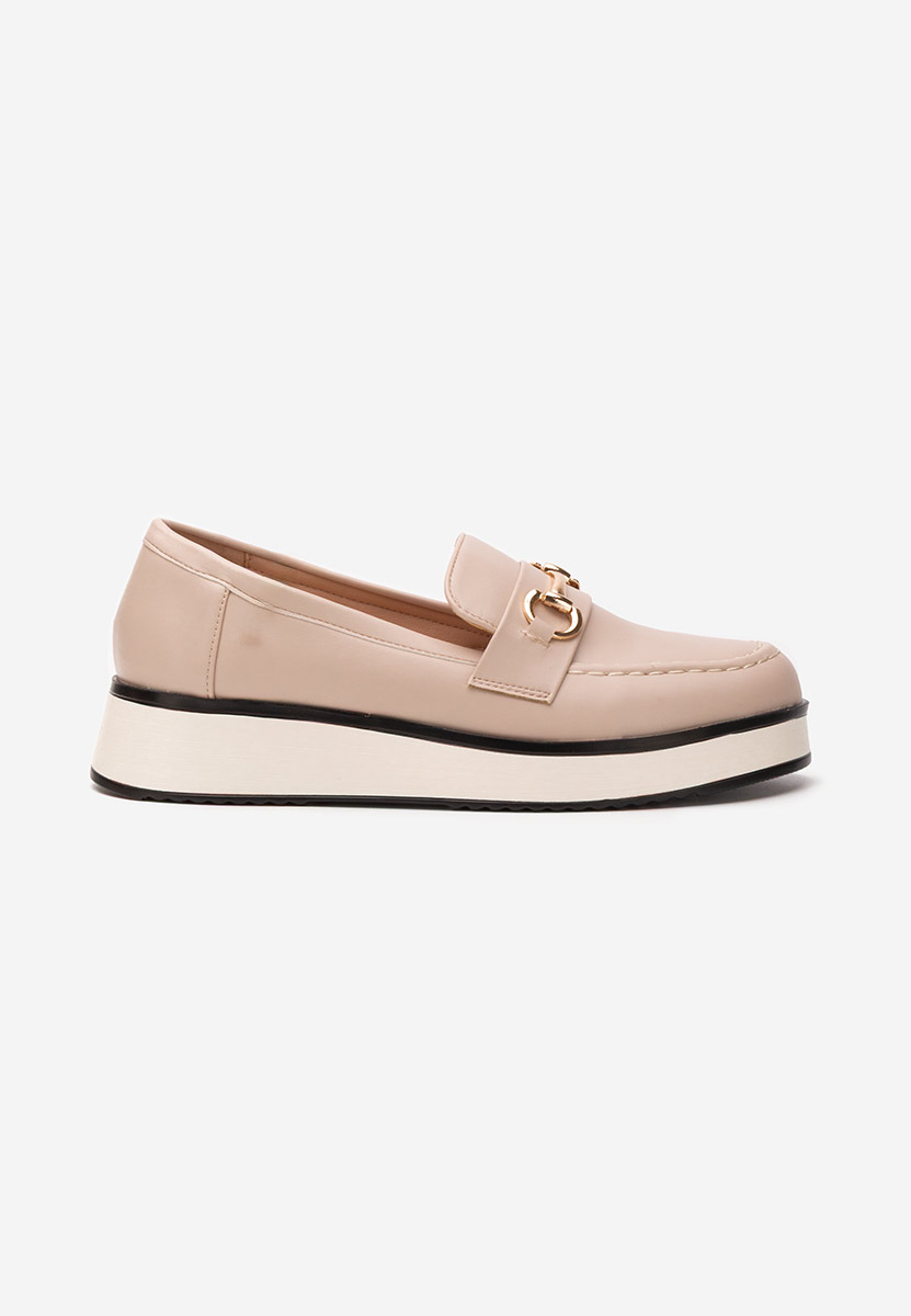 Loafers γυναικεια Dianna μπεζ