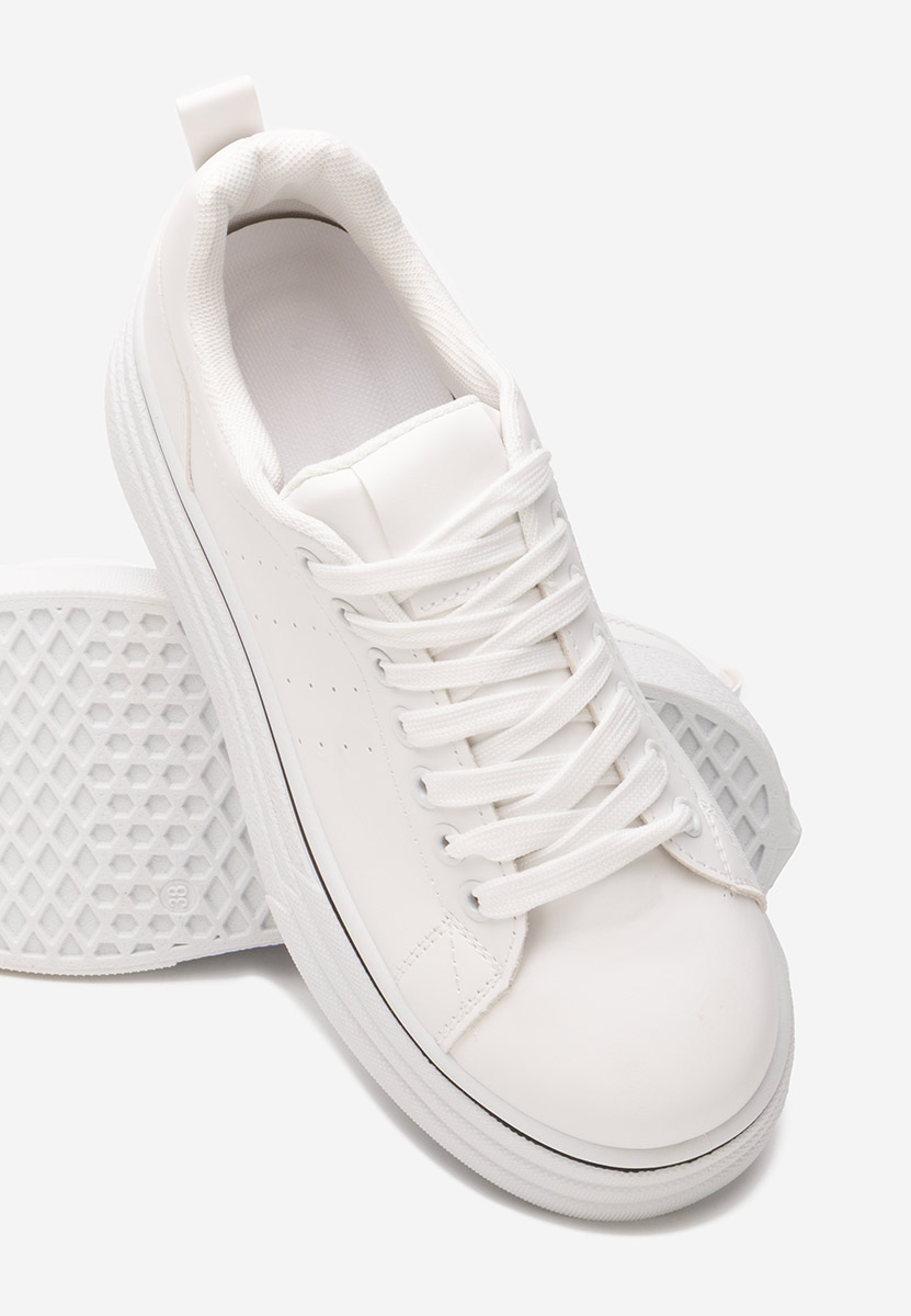 Sneakers με πλατφόρμα Asalia λευκά
