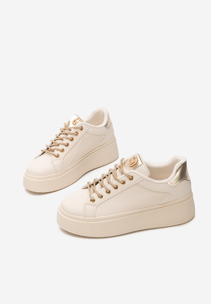 Sneakers με πλατφόρμα Shauna μπεζ