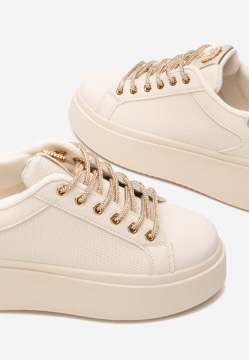 Sneakers με πλατφόρμα Shauna μπεζ