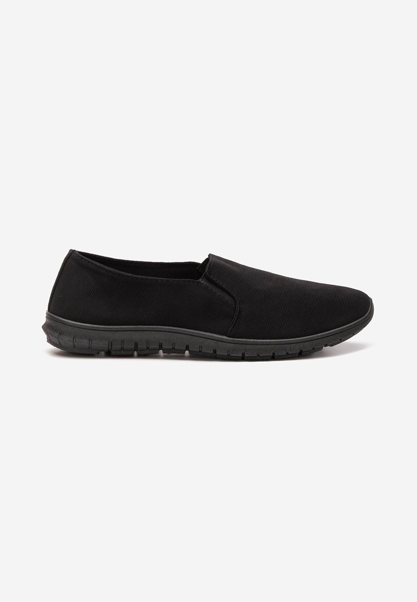 Γυναικεία Πάνινα Slip-On Gretia μαύρα