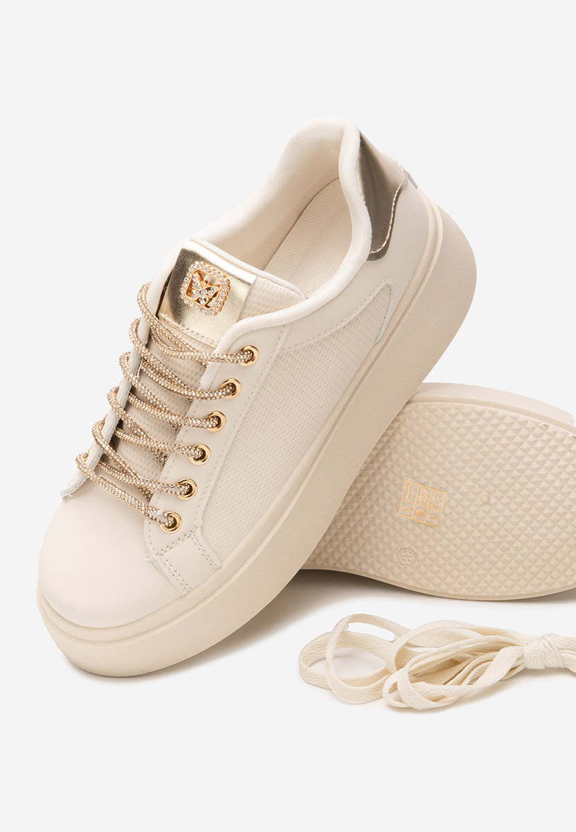 Sneakers με πλατφόρμα Shauna μπεζ