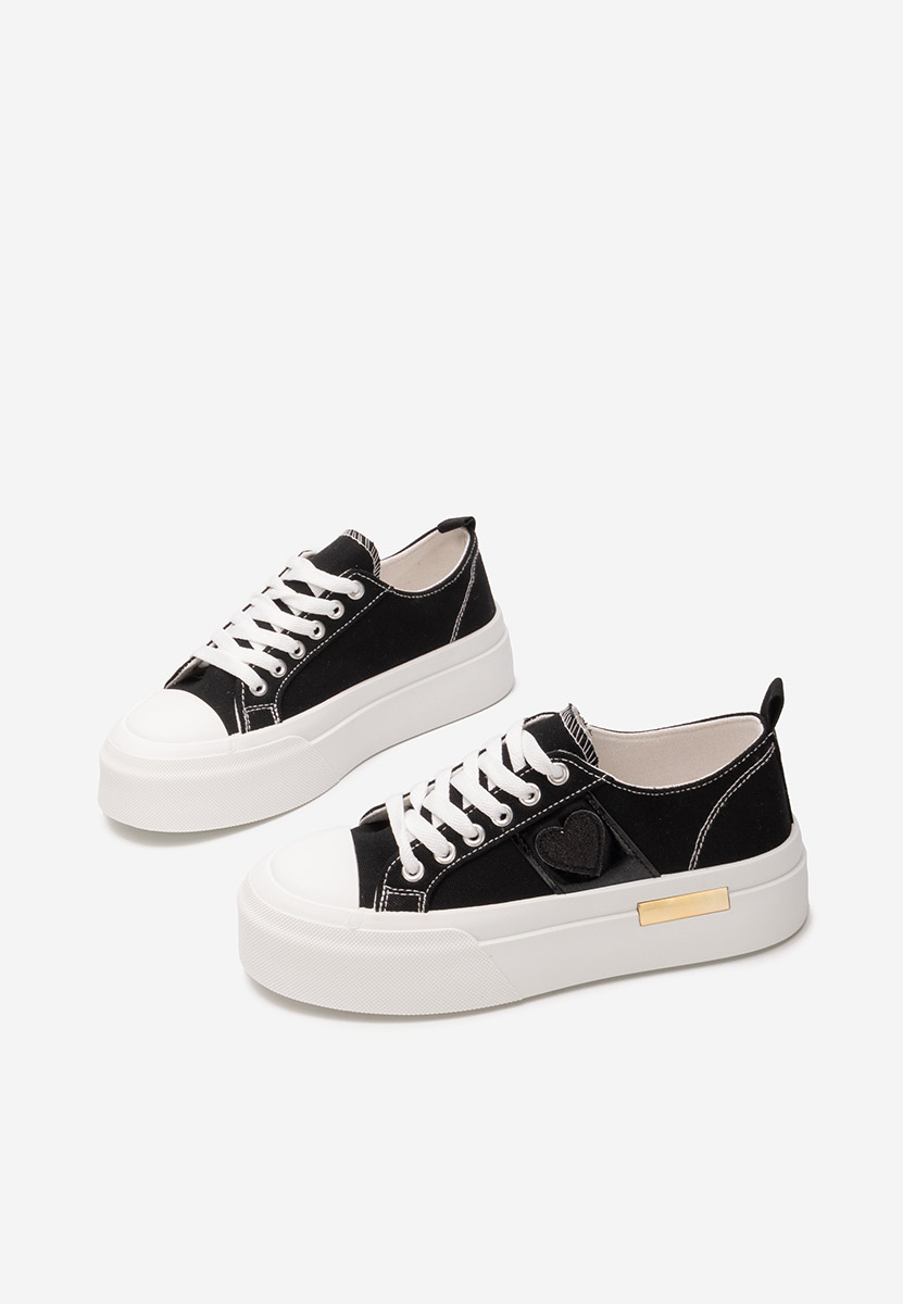 Sneakers με πλατφόρμα Anasty μαύρα