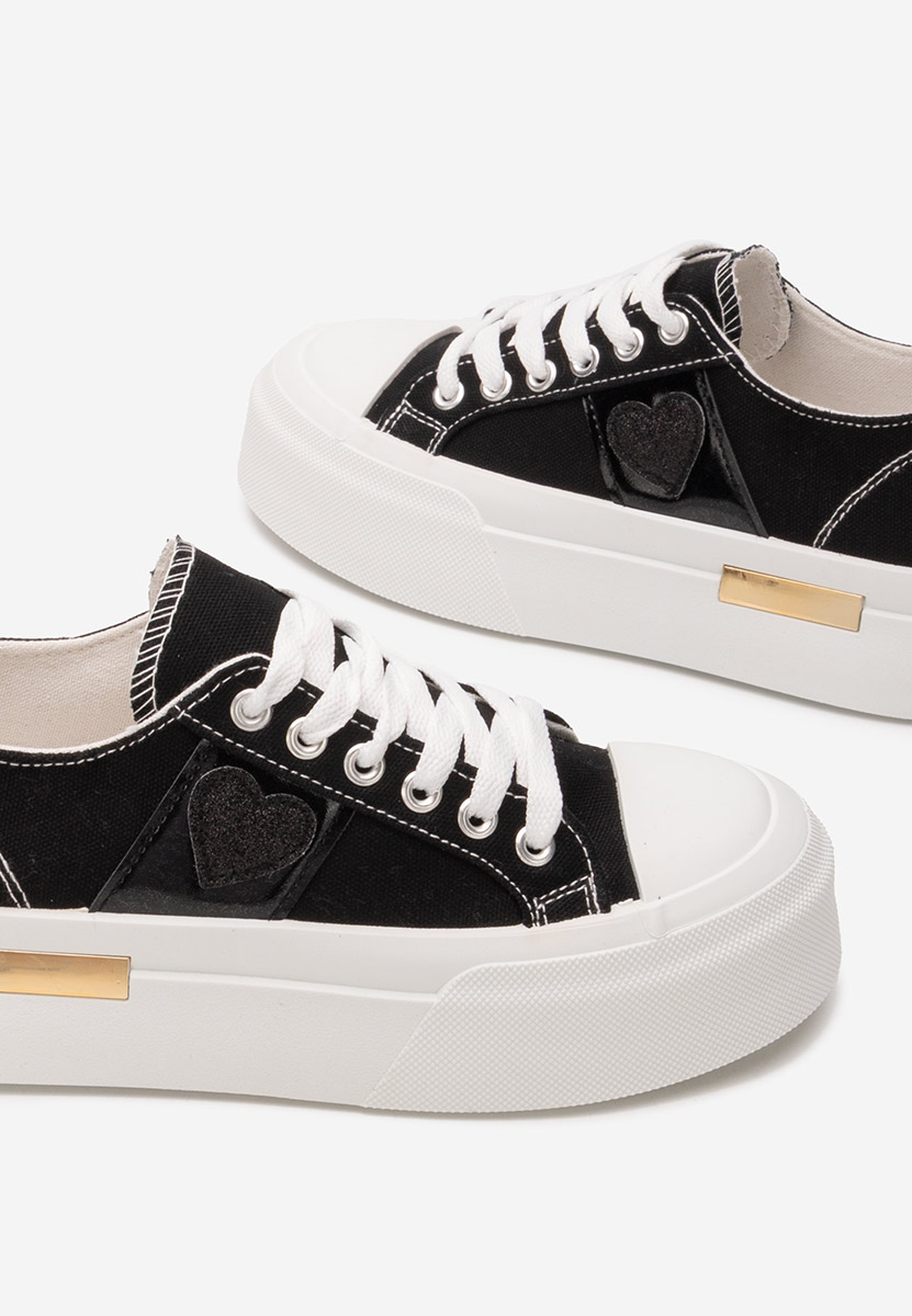 Sneakers με πλατφόρμα Anasty μαύρα