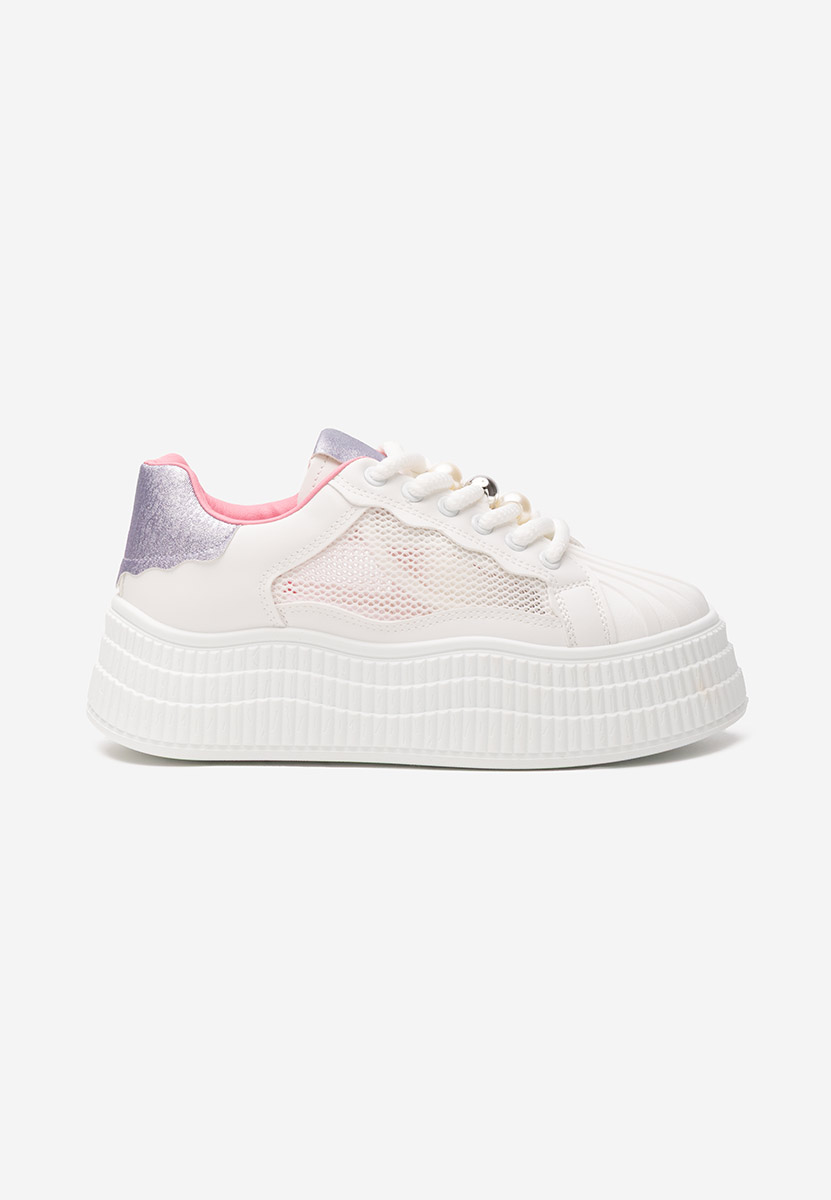 Sneakers με πλατφόρμα Particia V3 λευκά