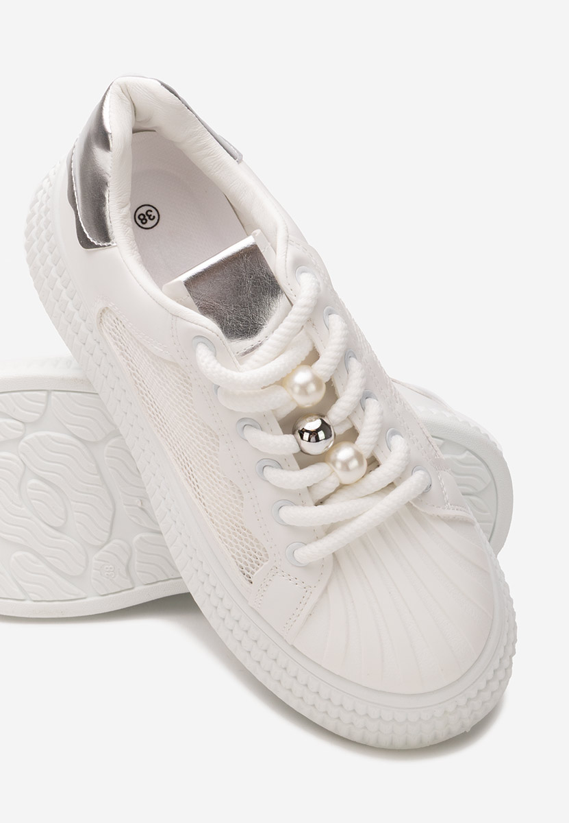 Sneakers με πλατφόρμα Particia V2 λευκά