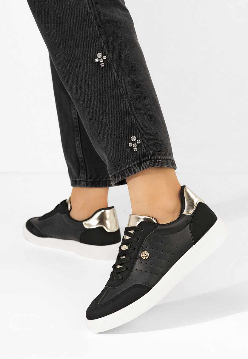 Sneakers γυναικεια Zova μαύρα