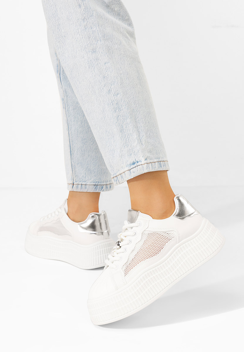 Sneakers με πλατφόρμα Particia V2 λευκά