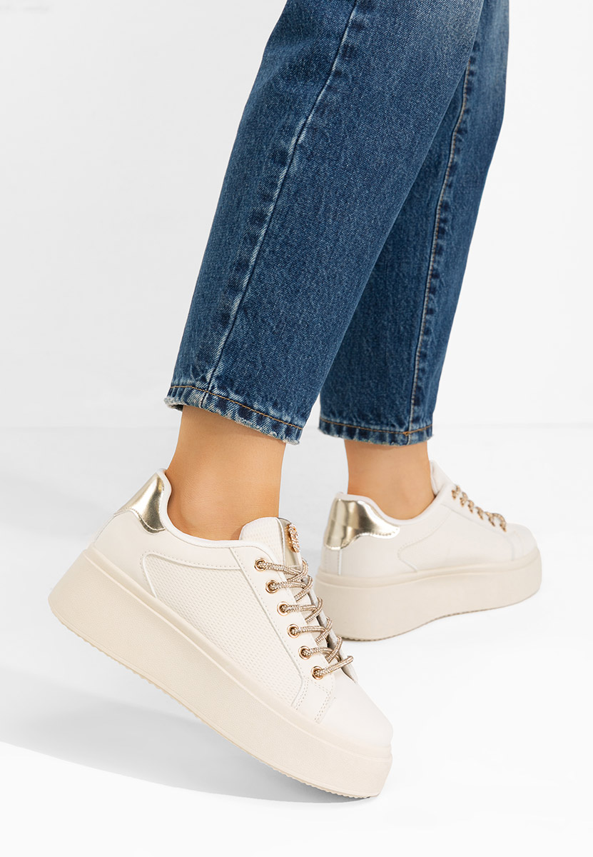 Sneakers με πλατφόρμα Shauna μπεζ
