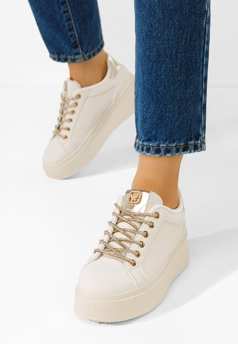 Sneakers με πλατφόρμα Shauna μπεζ