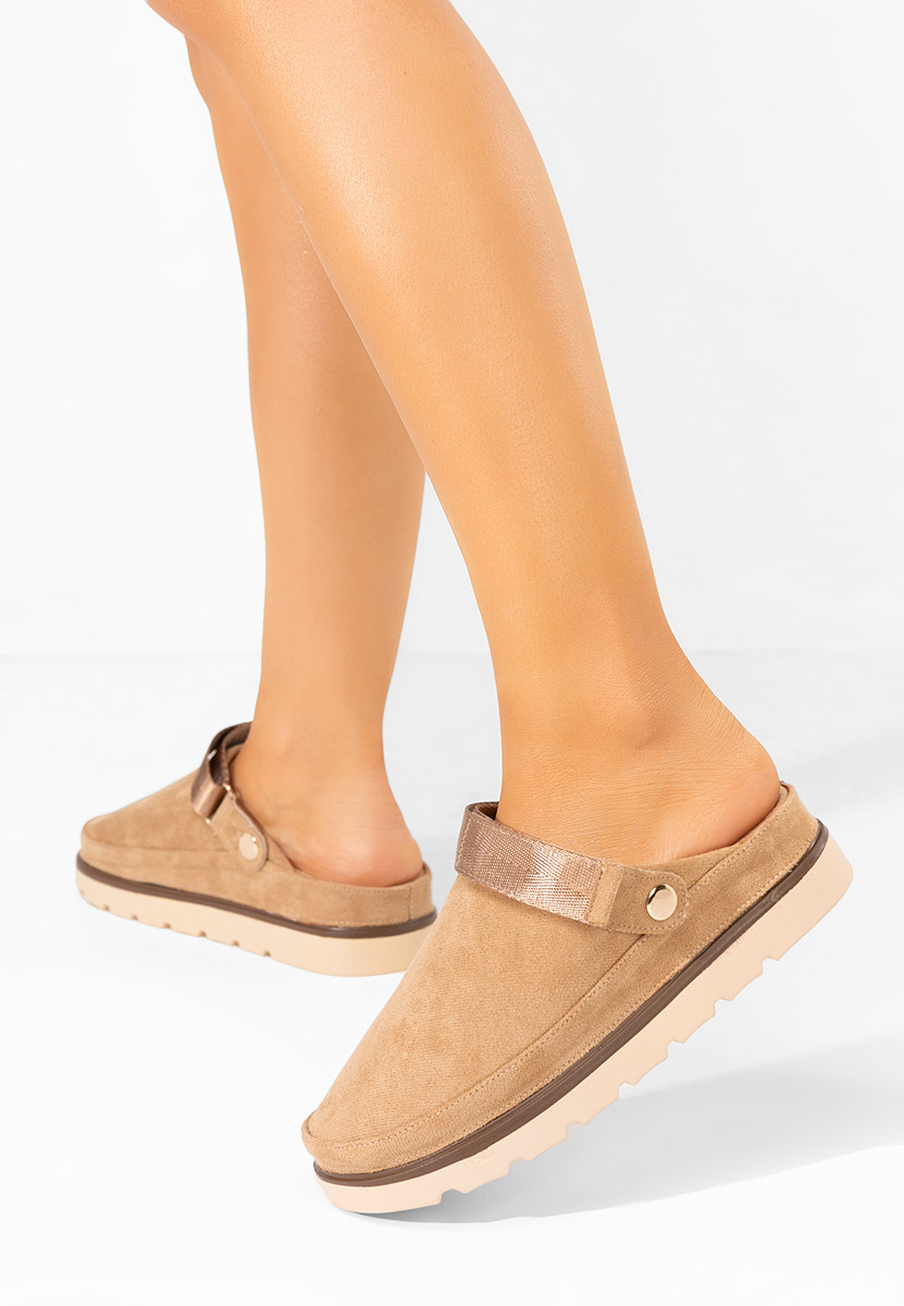 Mules γυναικεια Catinca χακι