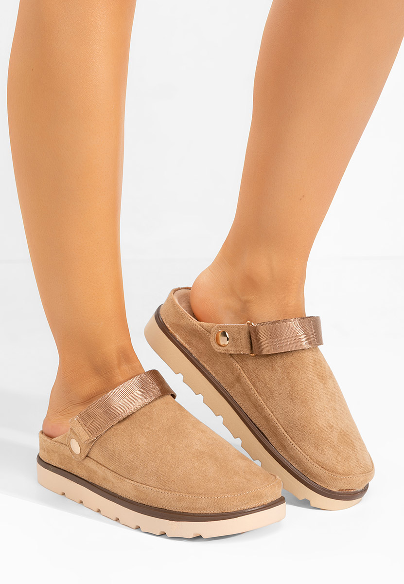 Mules γυναικεια Catinca χακι