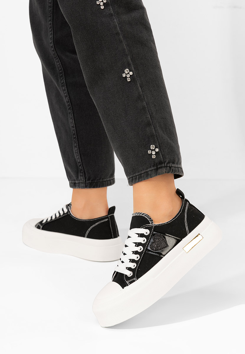 Sneakers με πλατφόρμα Anasty μαύρα