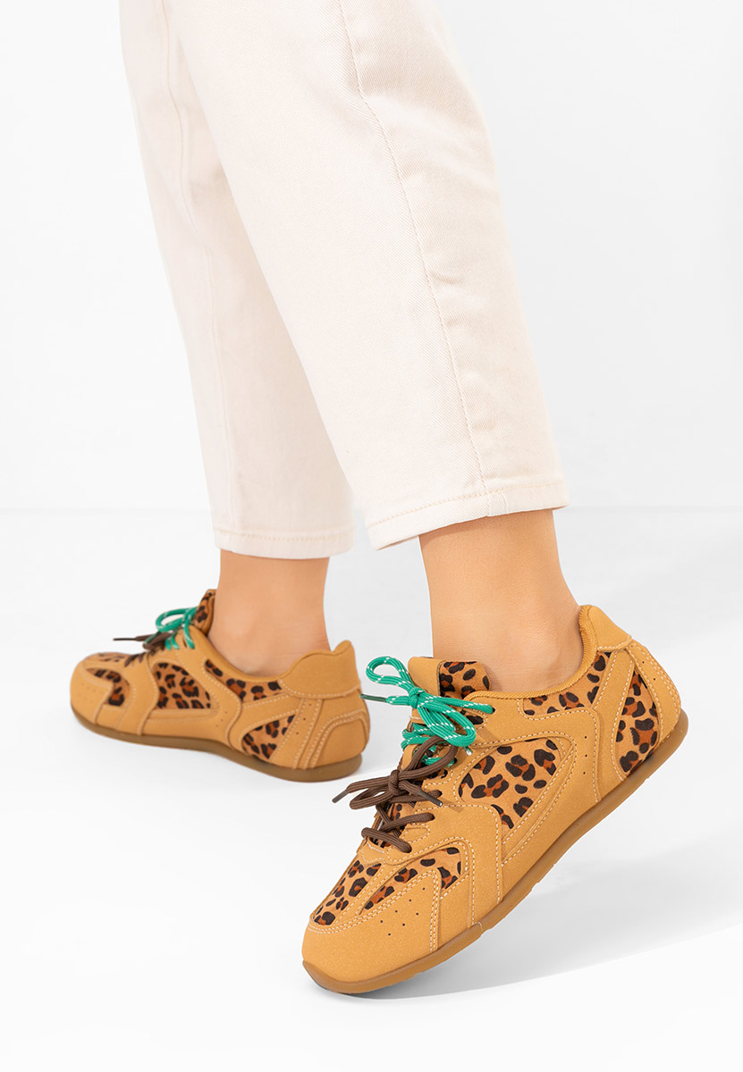 Sneakers γυναικεια Charlie λεοπαρ