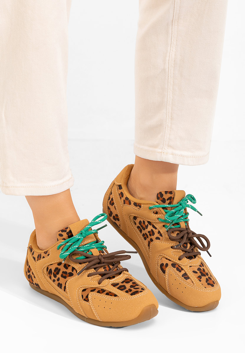 Sneakers γυναικεια Charlie λεοπαρ
