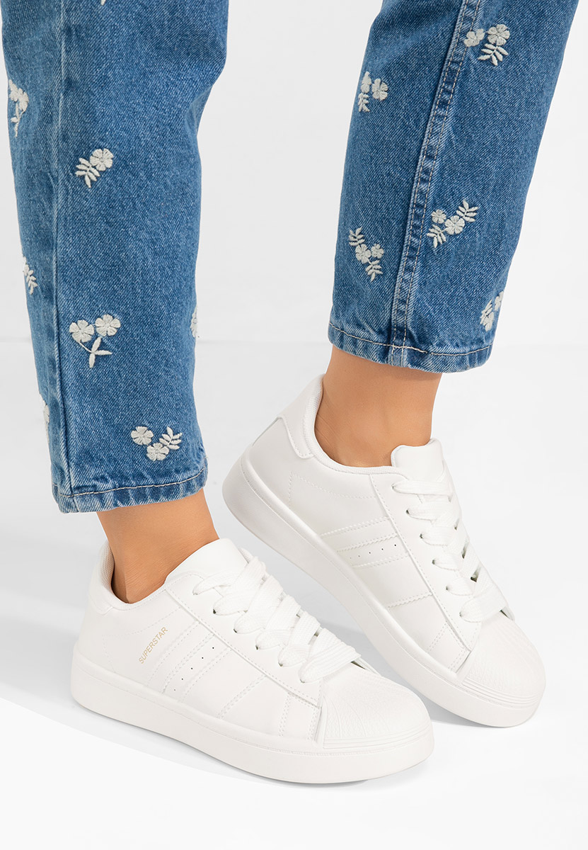 Sneakers γυναικεια Rebekah λευκά