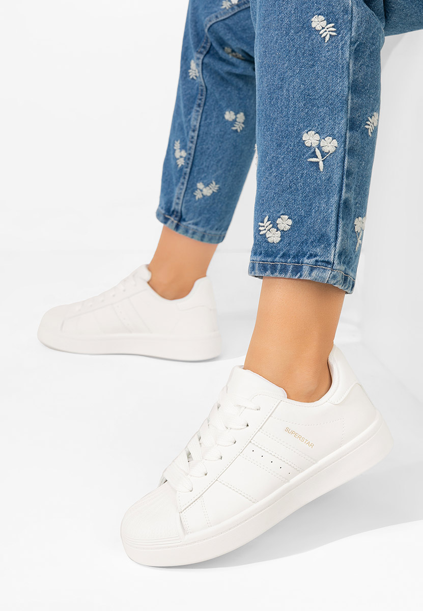 Sneakers γυναικεια Rebekah λευκά