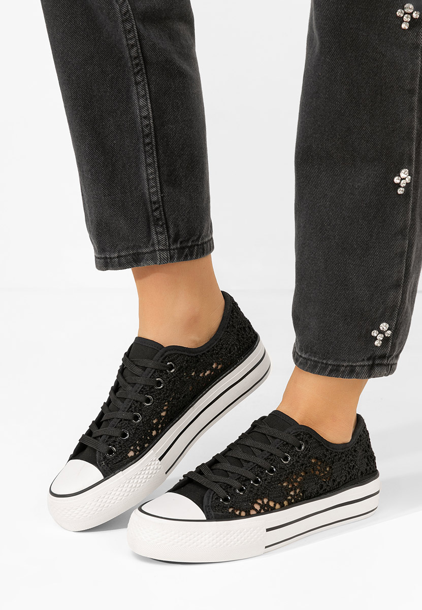 Γυναικεία sneakers Mylanca μαύρα