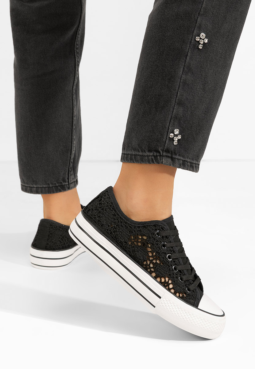Γυναικεία sneakers Mylanca μαύρα