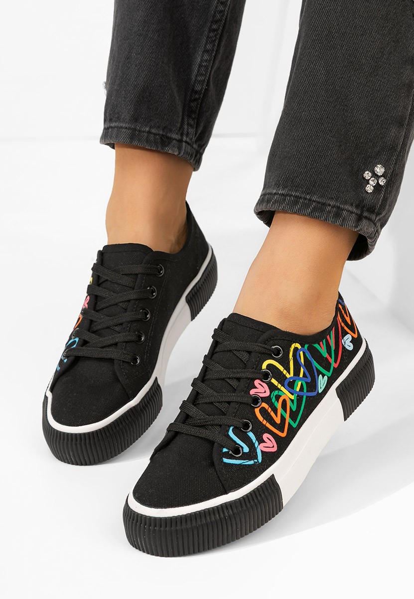 Γυναικεία sneakers Milanna V3 μαύρα