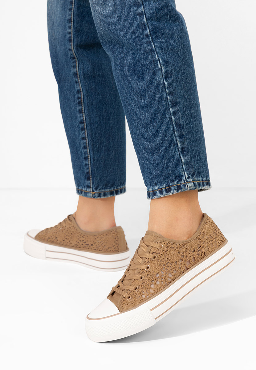 Γυναικεία sneakers Mylanca χακι