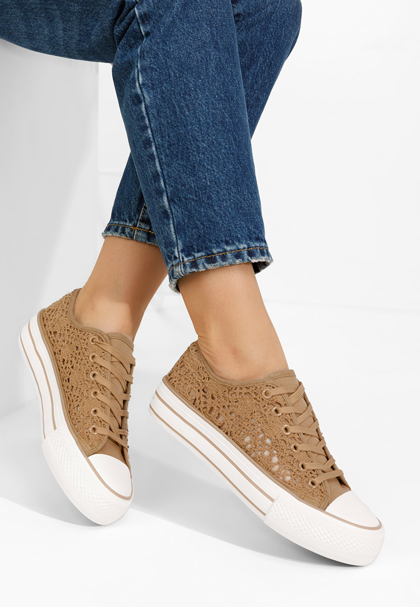 Γυναικεία sneakers Mylanca χακι