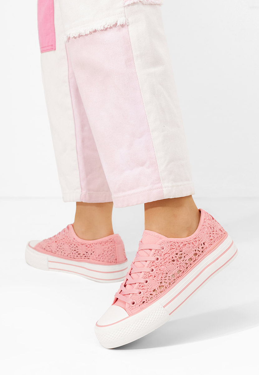 Γυναικεία sneakers Mylanca ροζ