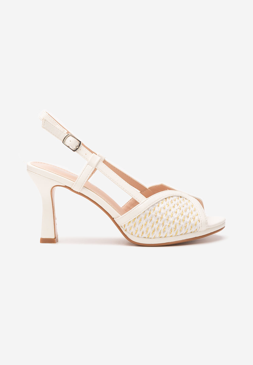 Γυναικεία Πέδιλα Wave λευκά