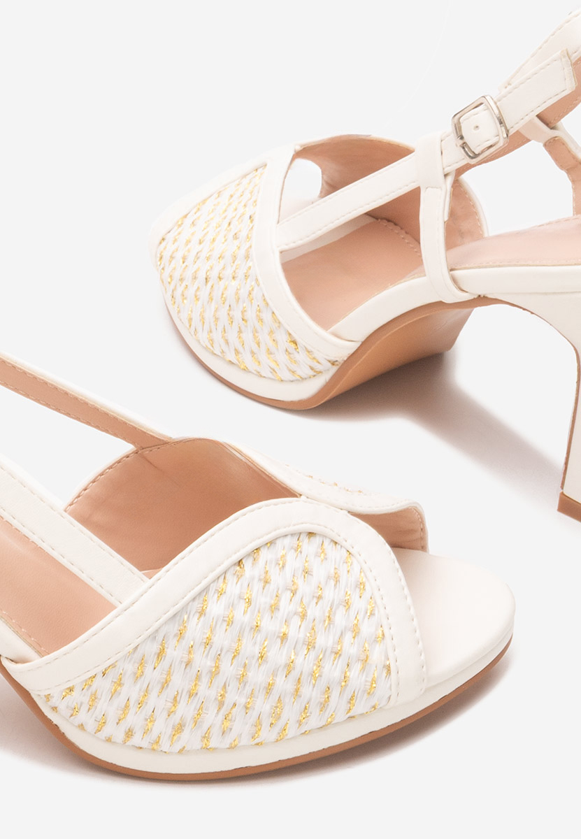 Γυναικεία Πέδιλα Wave λευκά