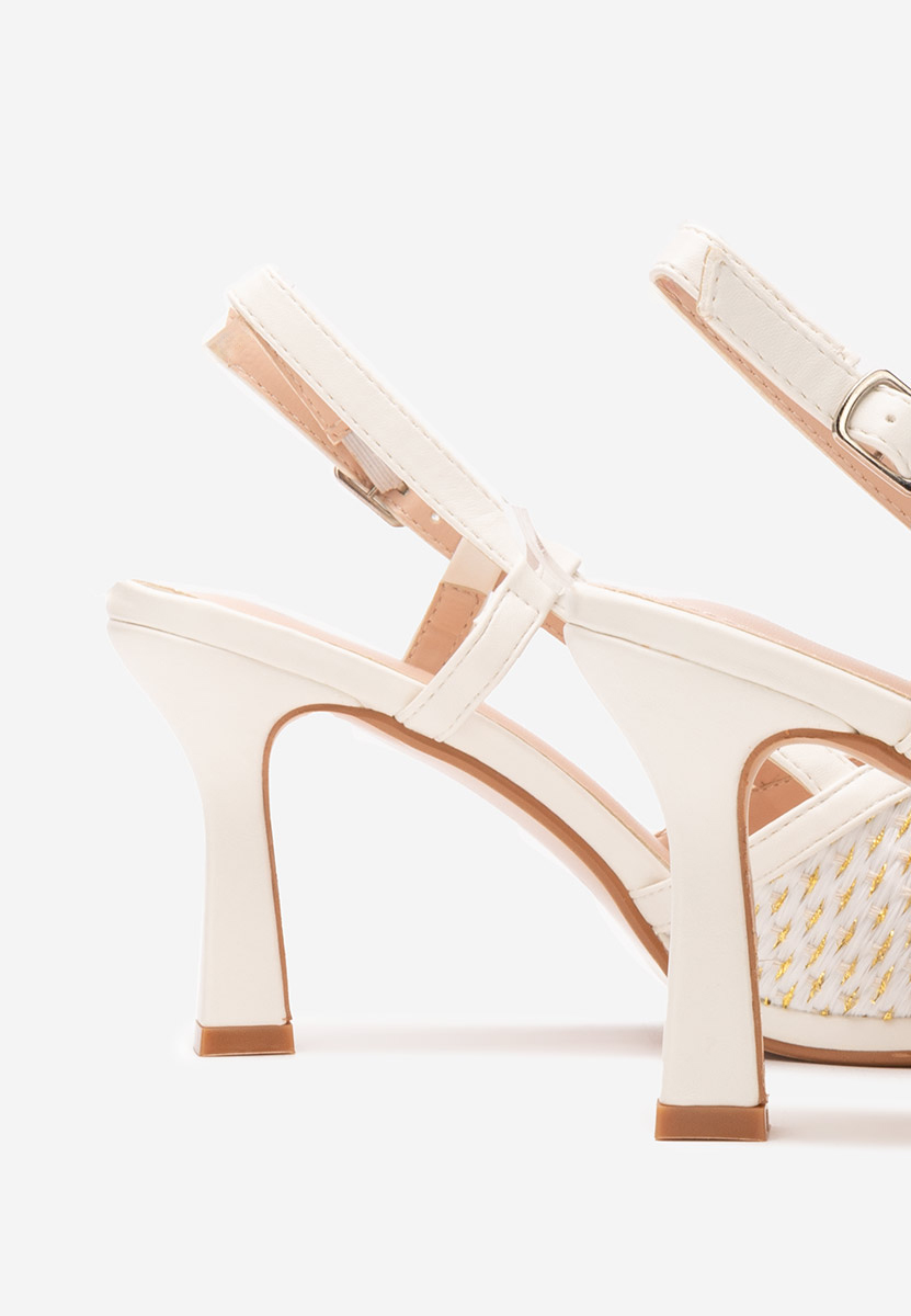 Γυναικεία Πέδιλα Wave λευκά