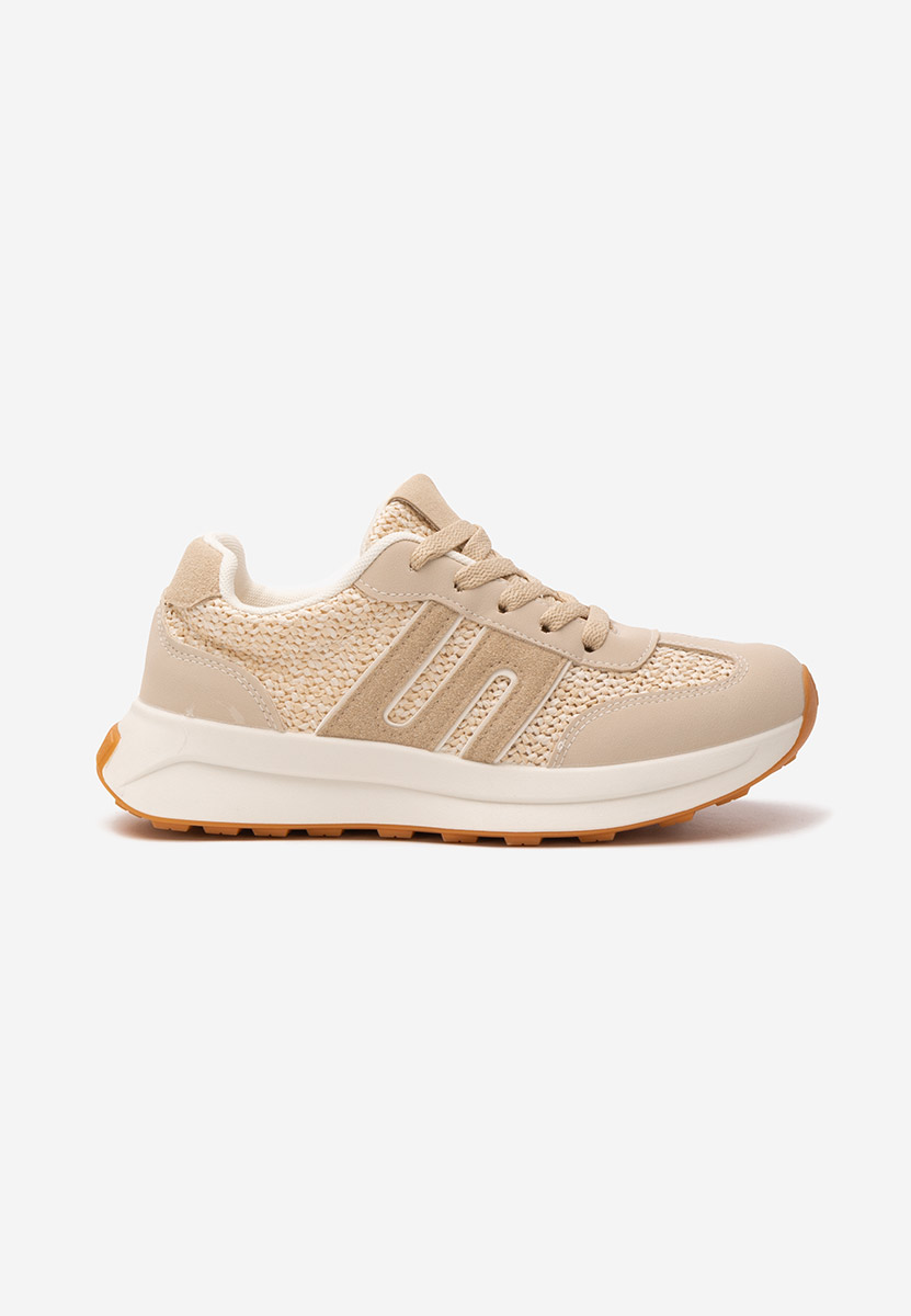 Sneakers γυναικεια Roksana V5 μπεζ