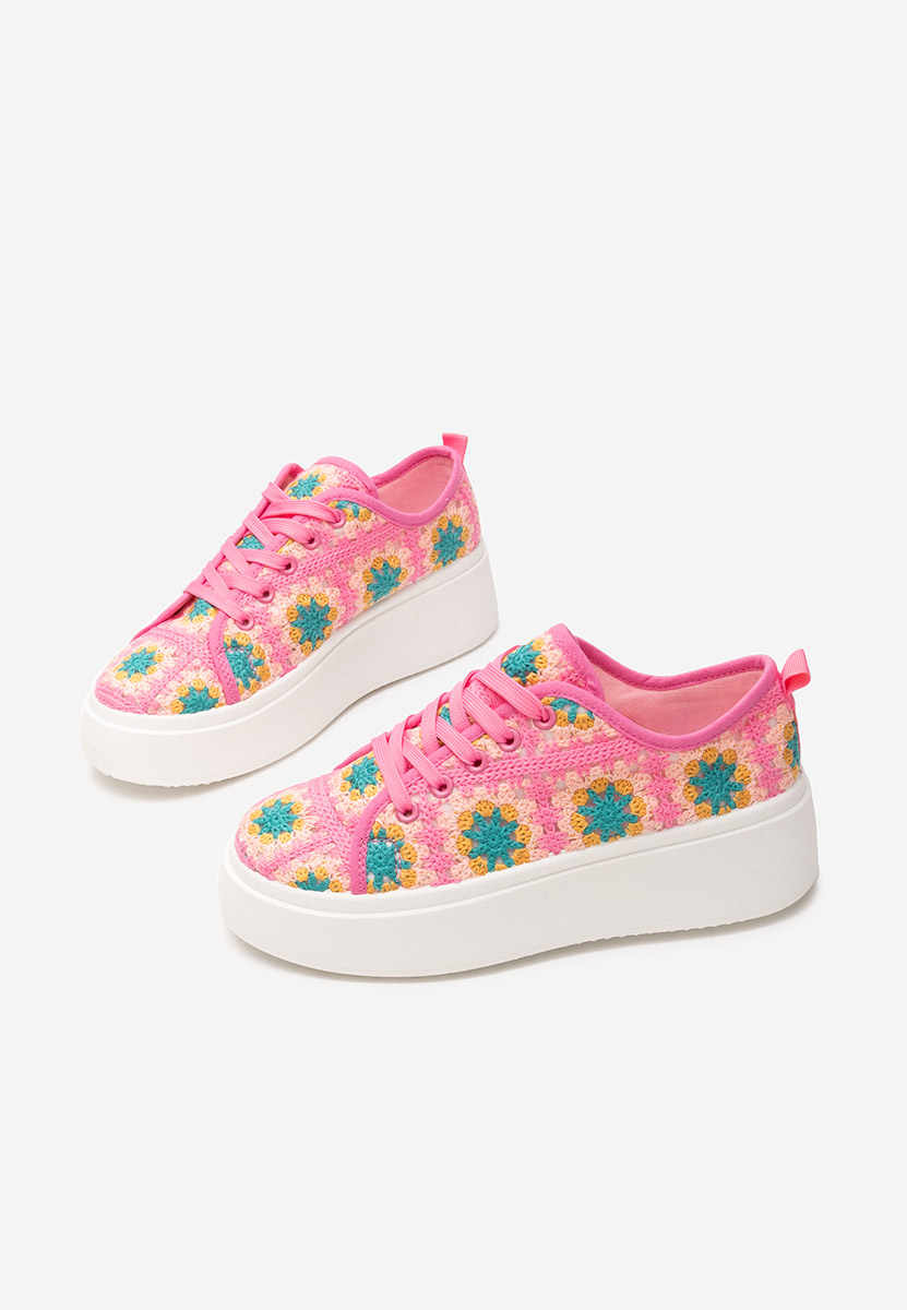 Sneakers με πλατφόρμα Maricruz ροζ
