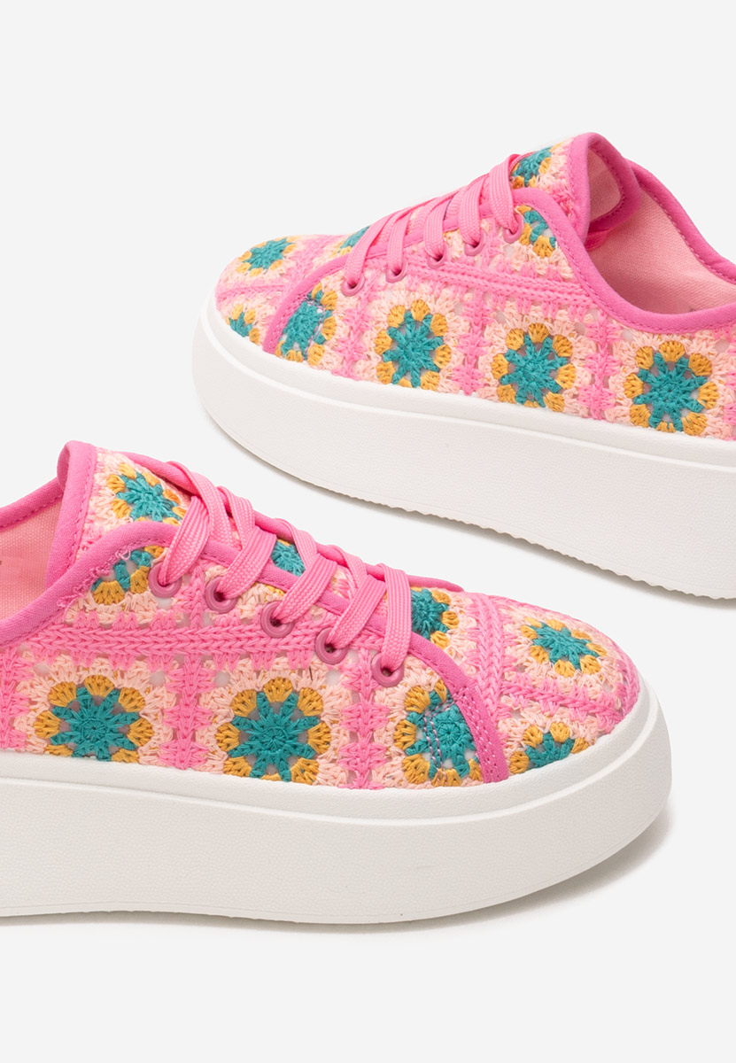 Sneakers με πλατφόρμα Maricruz ροζ