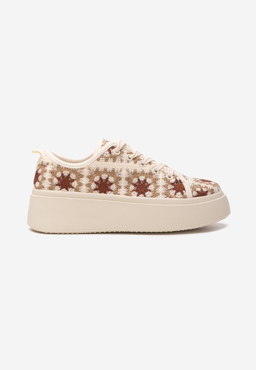 Sneakers με πλατφόρμα Maricruz χακι
