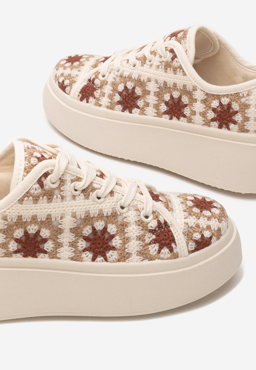 Sneakers με πλατφόρμα Maricruz χακι