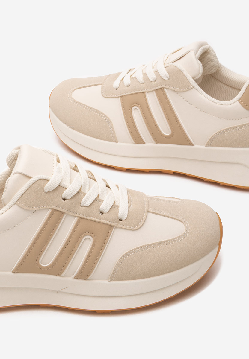 Sneakers γυναικεια Roksana V3 μπεζ