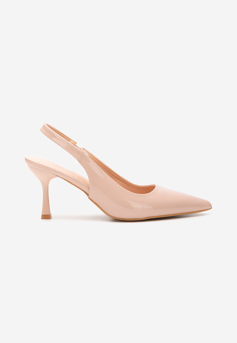 Γόβες slingback Laurina Νουντ