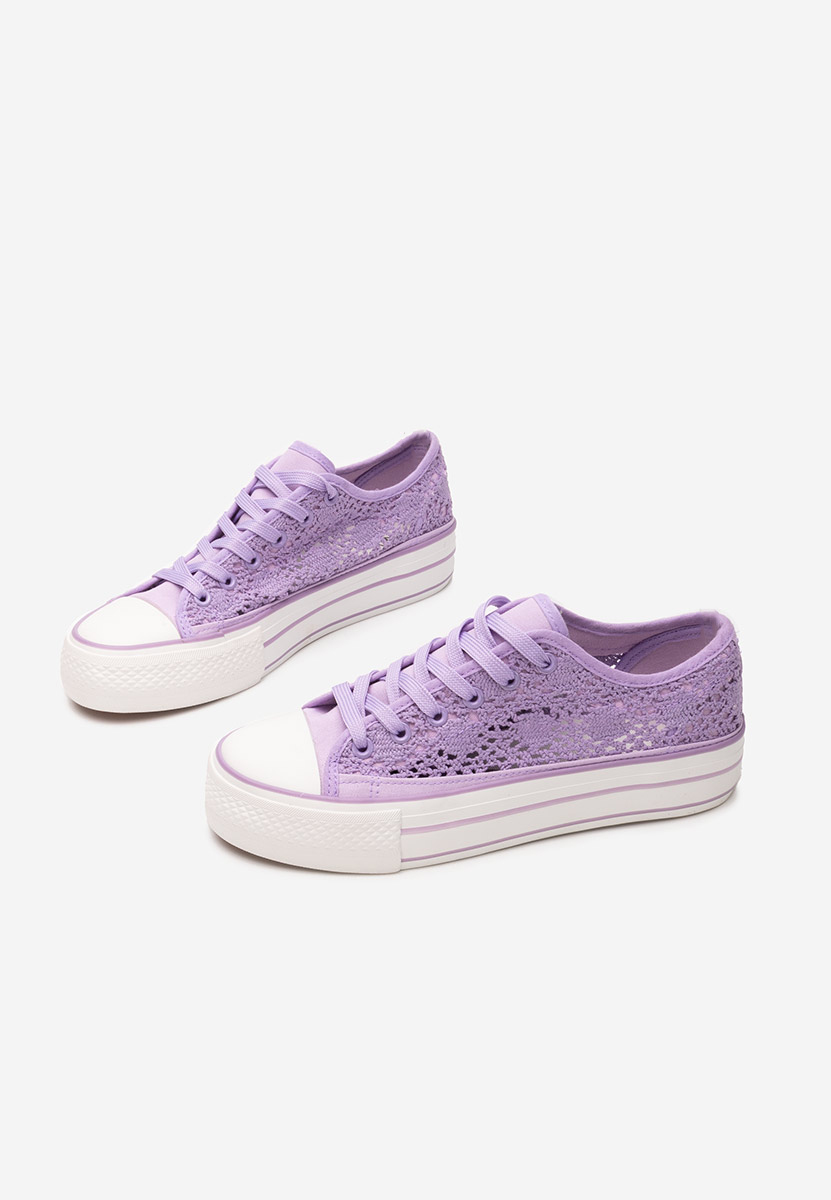 Γυναικεία sneakers Mylanca μωβ