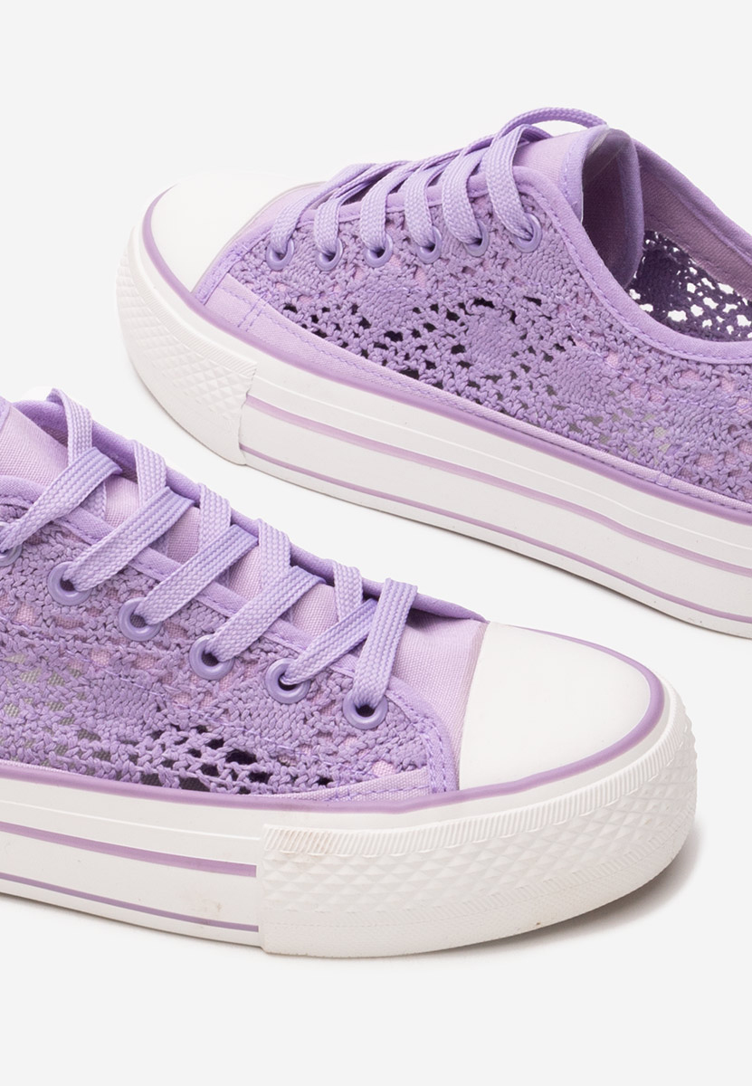 Γυναικεία sneakers Mylanca μωβ