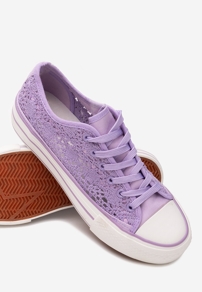 Γυναικεία sneakers Mylanca μωβ