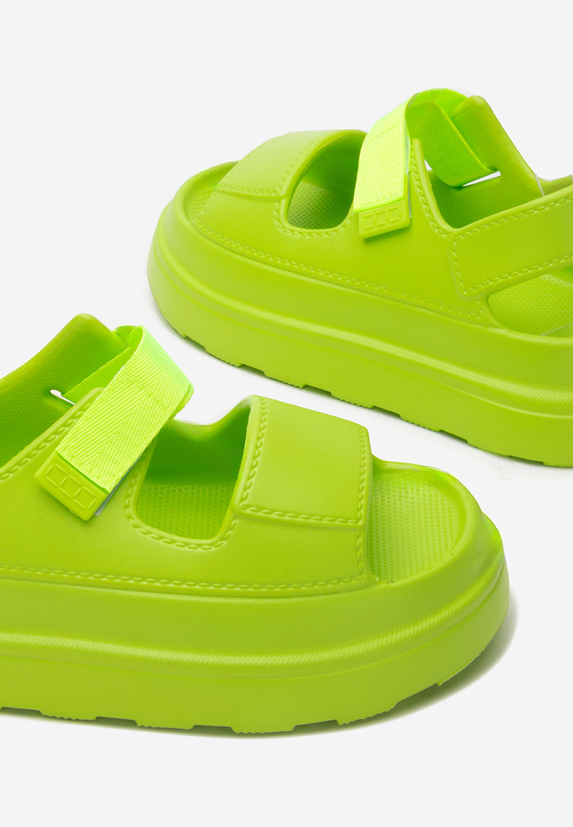 Πέδιλα πλατφορμεσ Sharia πρασινο