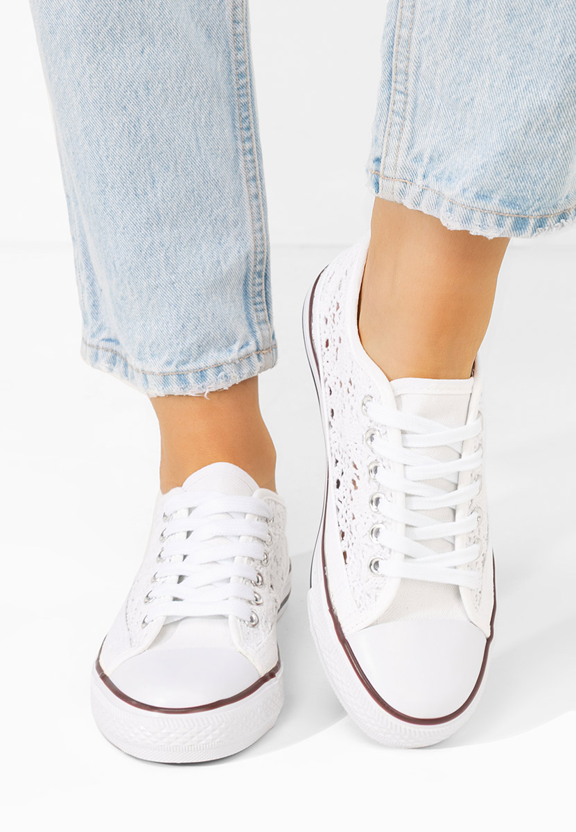 Γυναικεία sneakers Comra λευκά