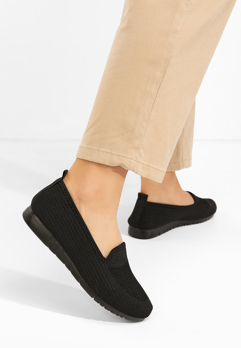 Γυναικεία Slip-on Fransisca μαύρα