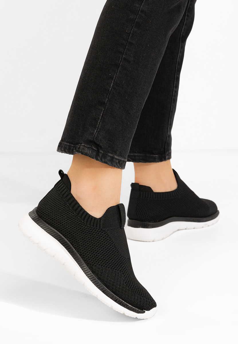 Γυναικεία Πάνινα Slip-On Achara V2 μαύρα