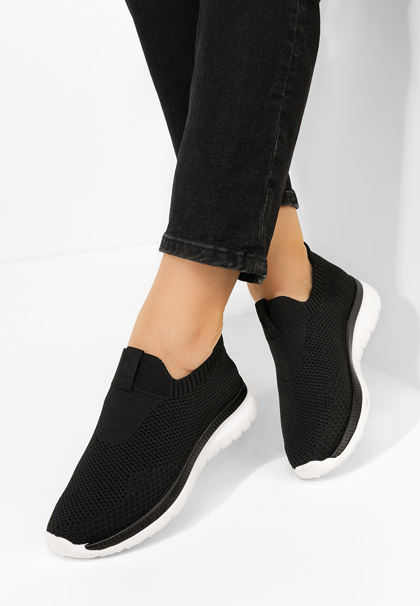 Γυναικεία Πάνινα Slip-On Achara V2 μαύρα