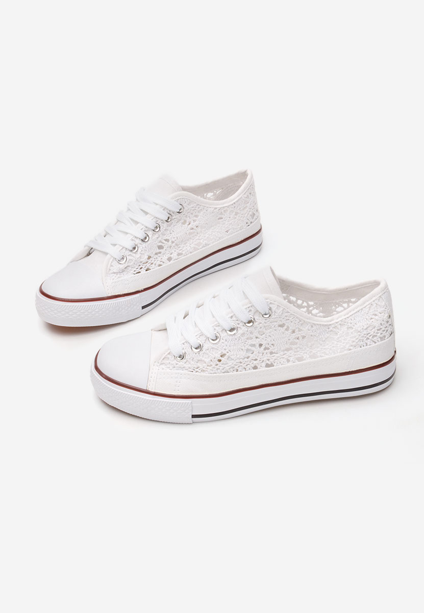 Γυναικεία sneakers Comra λευκά